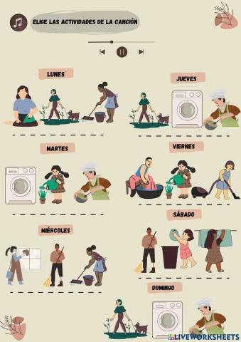 Las tareas domésticas