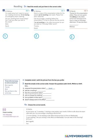 Can we meet to discuss?