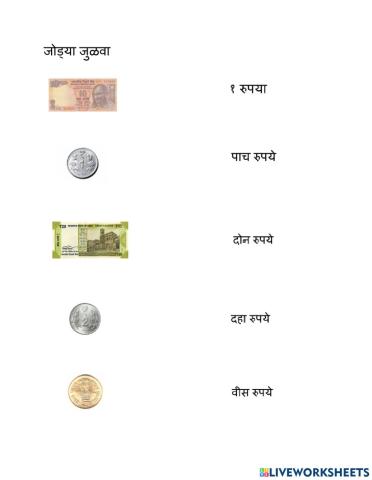 Coins and notes