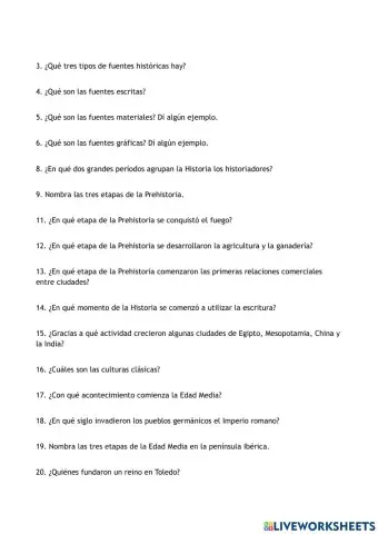 Repaso de la Historia Contemporanea en España