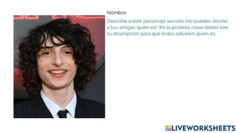 Describiendo personas