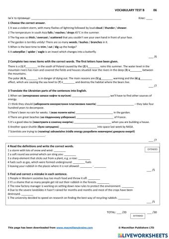 Get200 Book2 Unit 6 Vocabulary test