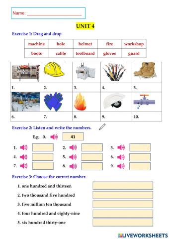 Tiếng Anh Điện - Unit 4