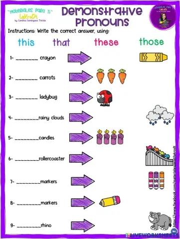 Demonstrative Pronouns