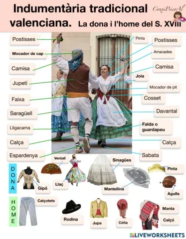 Indumentària tradicional valenciana