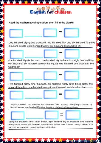 Multiplication, división efc lore fonseca