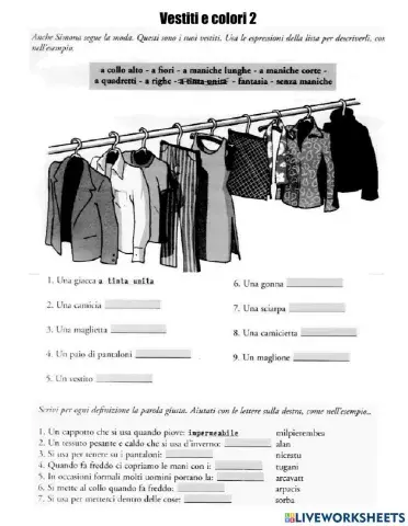 Vestiti e colori 2