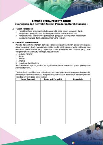 LKPD Sistem Peredaran Darah