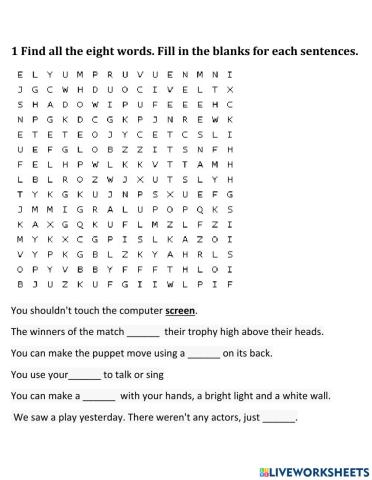 FF4, Unit 5, Lesson 5