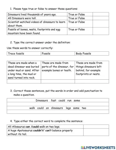 Unit 6 ESL revision paper