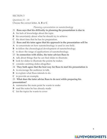 Cam 13 Test 2 Section 3
