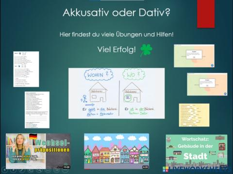 Akkusativ oder Dativ?