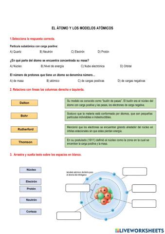ESTRUCTURA DE LA MATERIA 4 ESO