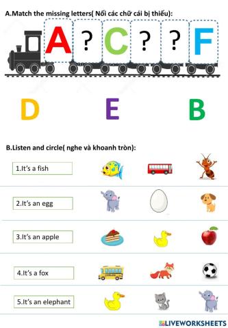 Review( A-F) cat, dog