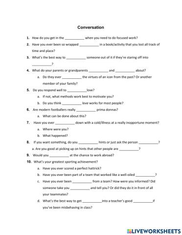 Football dreams conversation