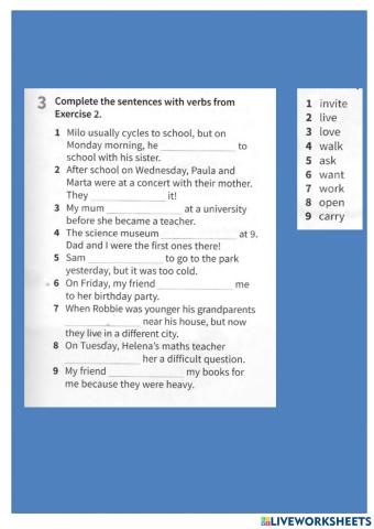 Prepare 5. Ex.3,5, p.85