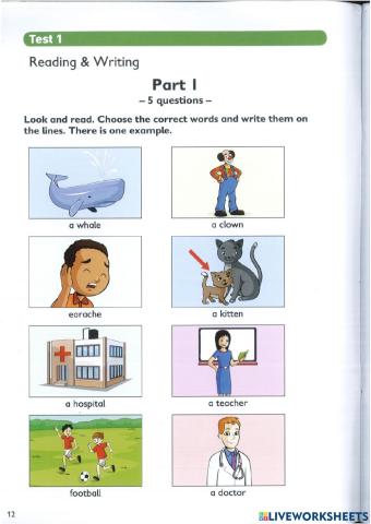 Reading and Writing 1