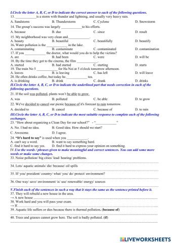 Grade 8 2mid term hw3