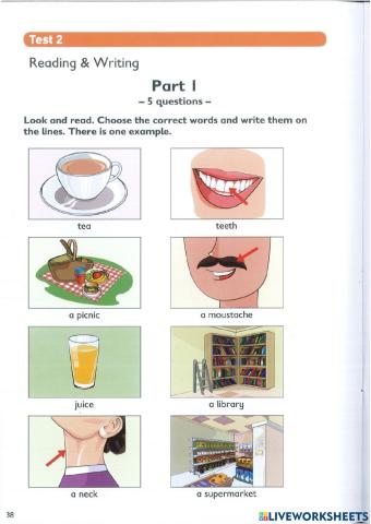 Reading and writing collins 2