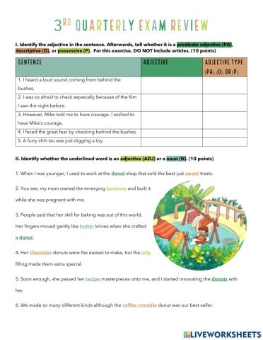 3rd Quarterly Review