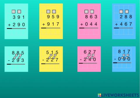 Suma i resta portant