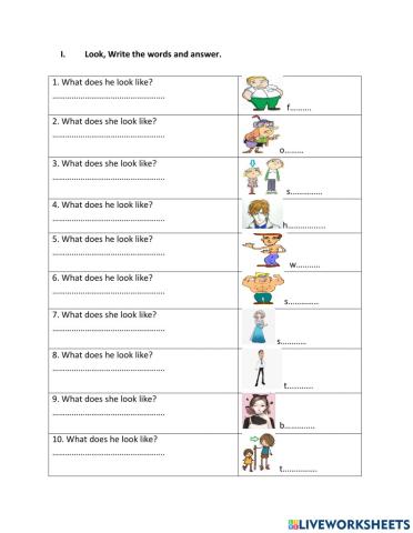 E4.l32.U14.What does he look like.HW