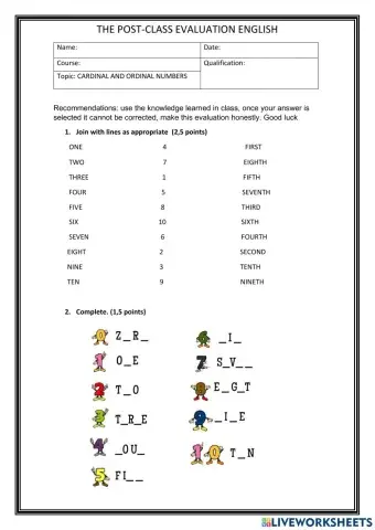 Cardinal and ordinal numbers