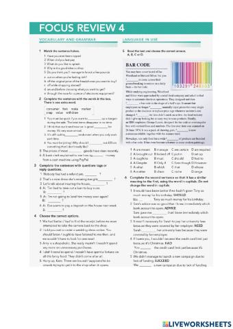 Focus 4 Review 4