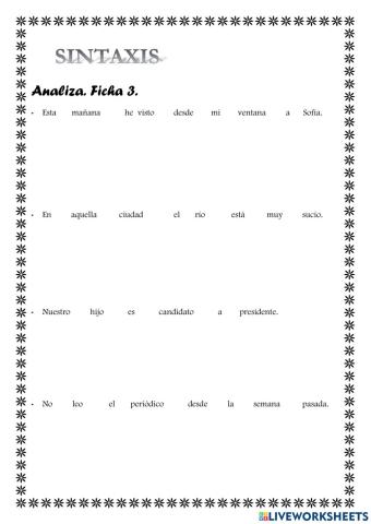 Sintaxis