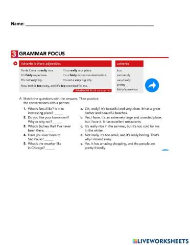 Adjectives & adverbs