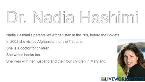 About Nadia Hashimi