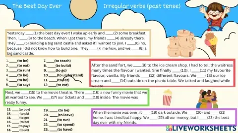 Evaluation - Irregular Verbs