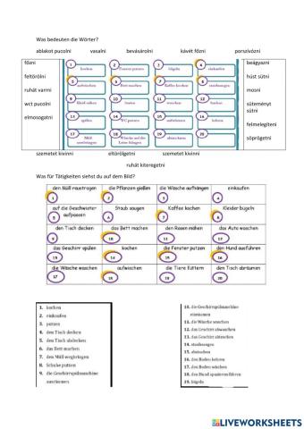 Hausarbeit - Deutsch- Ungarisch