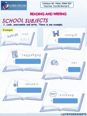 CH 02 - Reading and Writing test