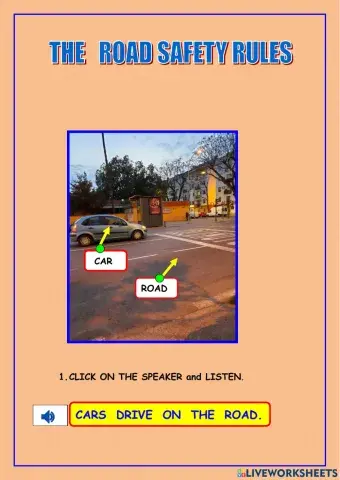 The road safety rules