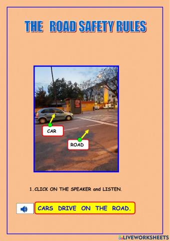 The road safety rules