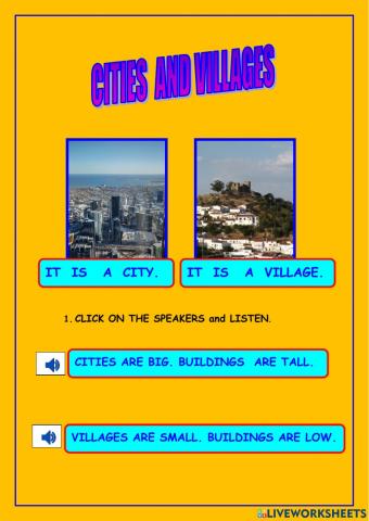 Cities  and  villages
