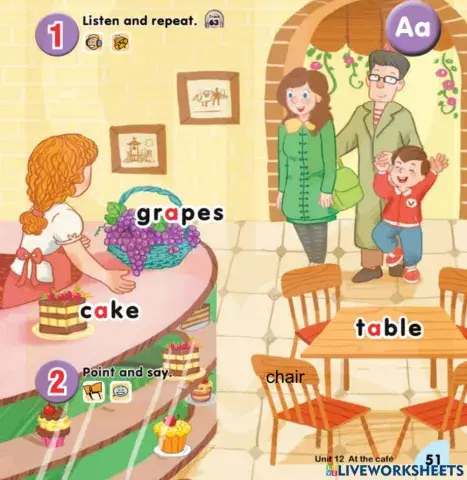 AT THE CAFE (Ở quán cà phê)