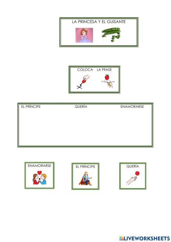 Comprensión la princesa y el guisante ii