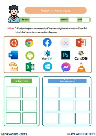 การจัดกลุ่มซอฟต์แวร์