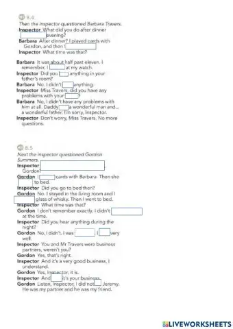 Murder elementary ef