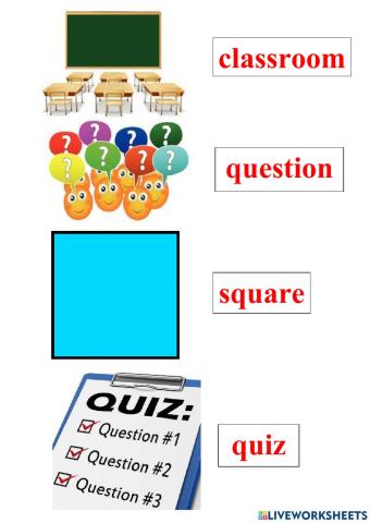 In the classroom - lesson