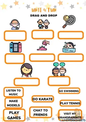 Open up 3 unit 4 drag and drop