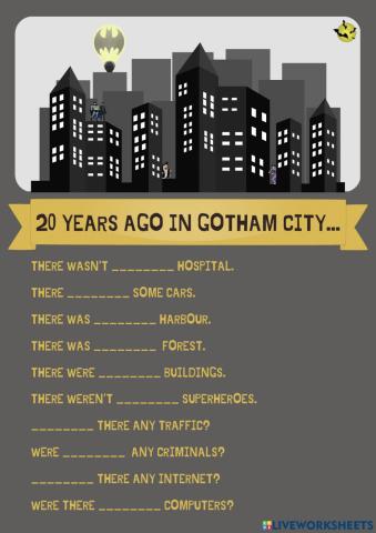 There was or there were?