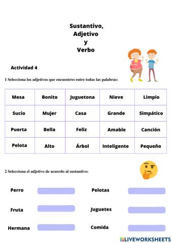Actividades Lengua Española