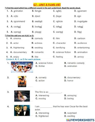 G7-practice unit 8 vbt