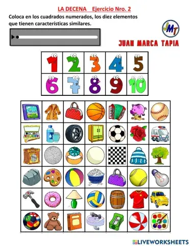 La Decena. Ejercicio Nro. 2