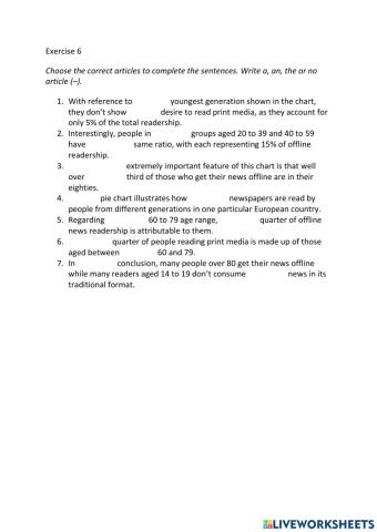 IE3, Unit 7, Writing, Exercise 6