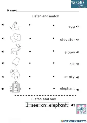 Phonics Ee