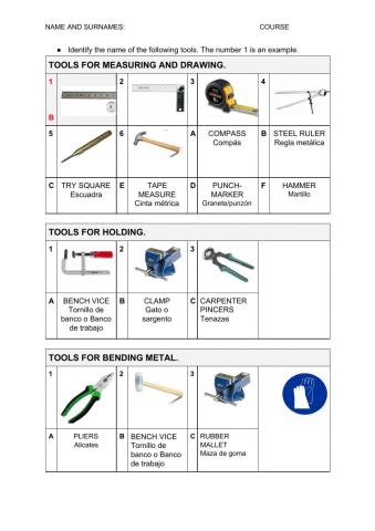 Tools. Workshop version 2